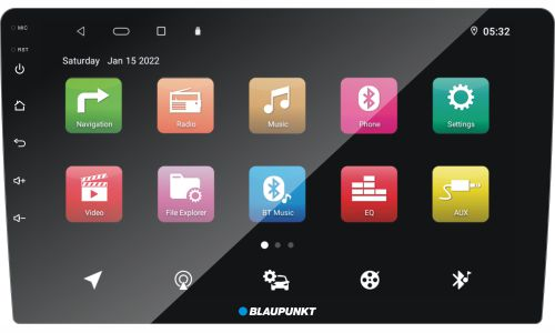 Blaupunkt Key Largo 1010 - 9inches Android Car Radio with 32GB Storage