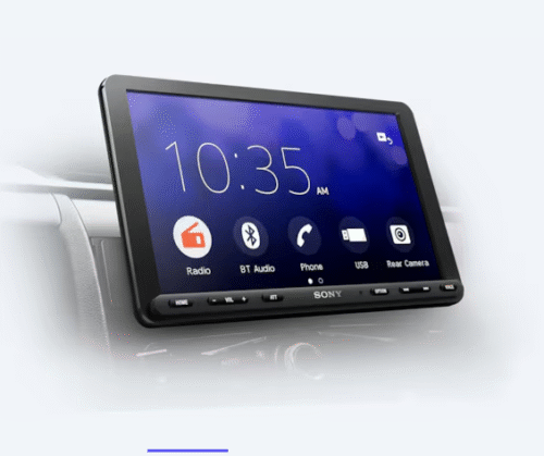 Sony Android Player XAV - AX8000 Large Screen with Bluetooth, Android Auto, Apple CarPlay