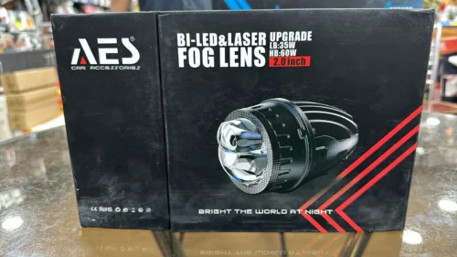 AES 2 inch Laser Projector Foglamp Blue Lens - 60W