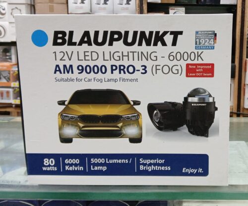 Blaupunkt AM 9000 PRO-3 6000K Car LED Fog Lamps