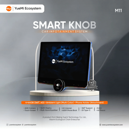 Car Android Player YueMi M11 4GB+64GB with Digital Smart Knob