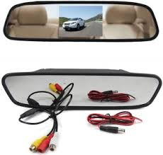 Auto Snap 4.3 Inch Rear View Adjustable Mirror Monitor Reverse TFT LCD Screen Display