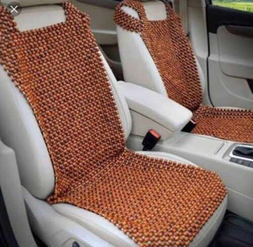 Wooden Car Seat Beads for Comfort Driving